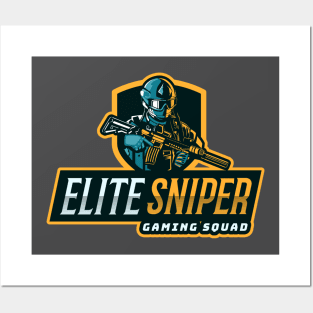 Elite Sniper Gaming Squad Posters and Art